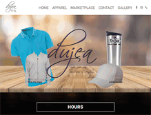 Tablet Screenshot of dujea.com